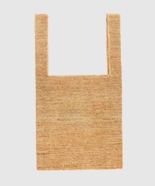 seya.（セヤ）の「RAFFIA SHOPPING BAG（トートバッグ・レディース・ナチュラル・FREE）」の4枚目の写真