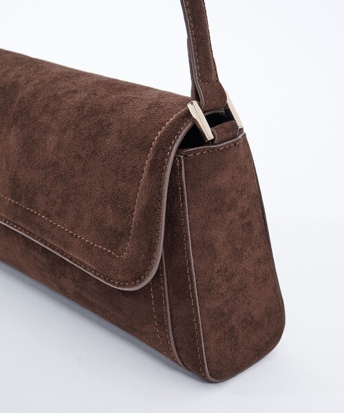 エコスウェードフラップBAG（ハンドバッグ）｜PUBLIC TOKYO