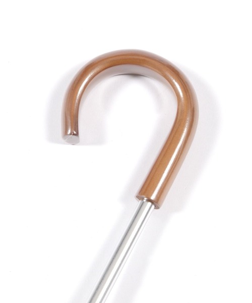 studio CLIP（スタディオクリップ）の「グログランミニ日傘（折りたたみ傘・レディース・オフホワイト/ダークブルー/ライトグレー・FREE）」の6枚目の写真