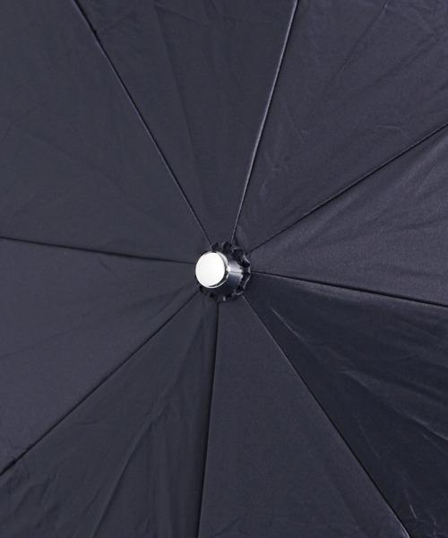 studio CLIP（スタディオクリップ）の「グログランミニ日傘（折りたたみ傘・レディース・オフホワイト/ダークブルー/ライトグレー・FREE）」の9枚目の写真