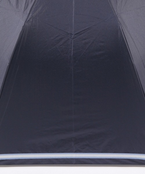 studio CLIP（スタディオクリップ）の「グログランミニ日傘（折りたたみ傘・レディース・オフホワイト/ダークブルー/ライトグレー・FREE）」の13枚目の写真