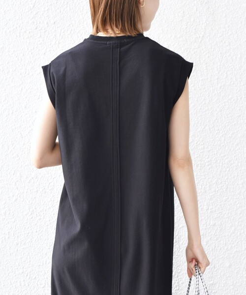 SHIPS(シップス)の「〈手洗い可能〉DEPEND アムンゼン ワンピース(ワンピース・レディース・ブラック/ベージュ系・ONE SIZE)」の9枚目の写真