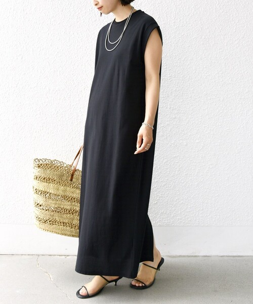 SHIPS(シップス)の「〈手洗い可能〉DEPEND アムンゼン ワンピース(ワンピース・レディース・ブラック/ベージュ系・ONE SIZE)」の13枚目の写真