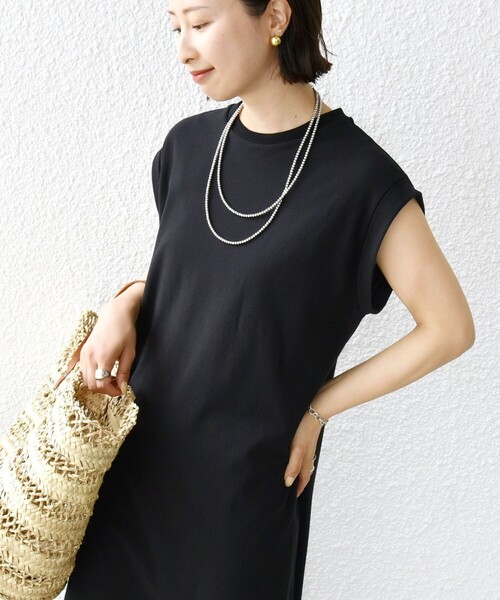 SHIPS(シップス)の「〈手洗い可能〉DEPEND アムンゼン ワンピース(ワンピース・レディース・ブラック/ベージュ系・ONE SIZE)」の17枚目の写真