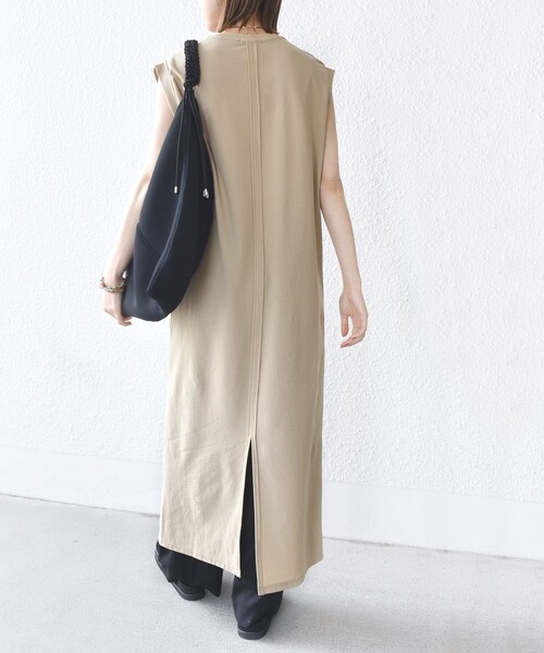 SHIPS(シップス)の「〈手洗い可能〉DEPEND アムンゼン ワンピース(ワンピース・レディース・ブラック/ベージュ系・ONE SIZE)」の21枚目の写真