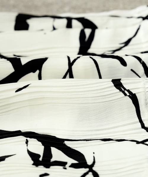 reca（レカ）の「ニュアンス柄イージーパンツ（その他パンツ・レディース・オフホワイト・L/M）」の17枚目の写真