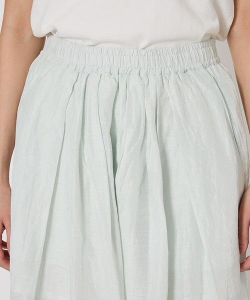 BABYLONE（バビロン）の「インドシアーリネンタックパンツ（その他パンツ・レディース・ライム/ブラック・フリー）」の5枚目の写真