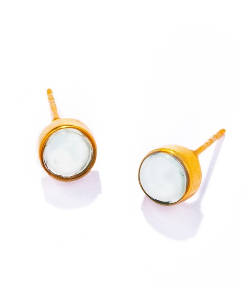les bonbon(ルボンボン)の「【les bon bon】aura round pierce/オーラ ラウンド ピアス BOB549(ピアス(両耳用)・レディース・グリーン/イエロー/パープル・FREE)」の10枚目の写真