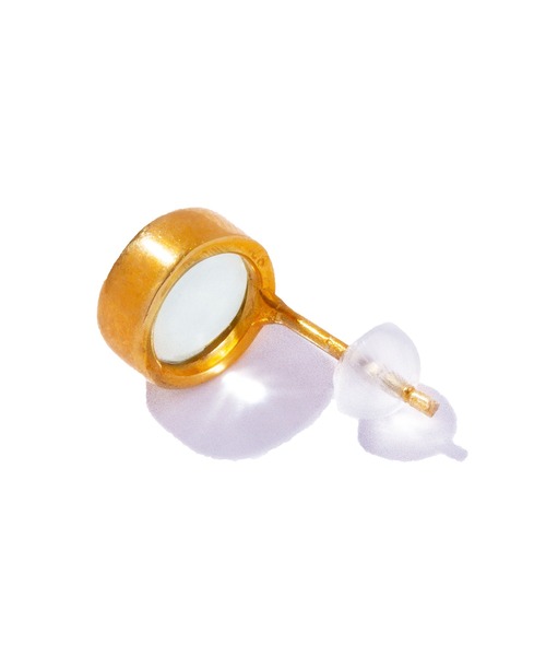 les bonbon(ルボンボン)の「【les bon bon】aura round pierce/オーラ ラウンド ピアス BOB549(ピアス(両耳用)・レディース・グリーン/イエロー/パープル・FREE)」の11枚目の写真