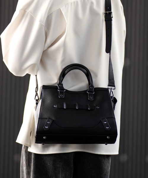 CLEL】Mini Boston 2way Shoulder/Hand Bag / ミニボストン 2way