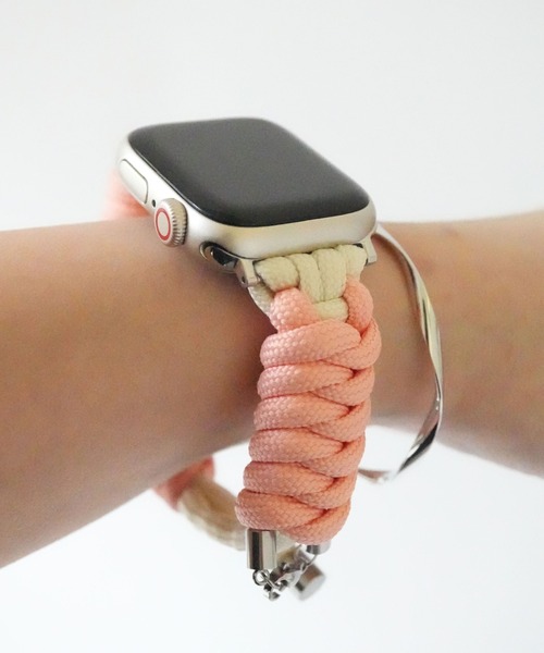 Port(ポート)の「【 Port / ポート 】 AppleWatch バイカラー コード バンド / アップルウォッチバンド #_(デジタル腕時計・レディース・ライトピンク/ブルー/ピンク/オレンジ・40mm/44mm)」の8枚目の写真