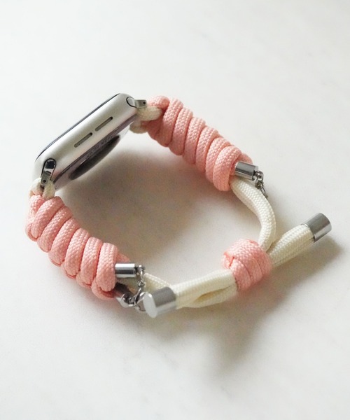 Port(ポート)の「【 Port / ポート 】 AppleWatch バイカラー コード バンド / アップルウォッチバンド #_(デジタル腕時計・レディース・ライトピンク/ブルー/ピンク/オレンジ・40mm/44mm)」の9枚目の写真