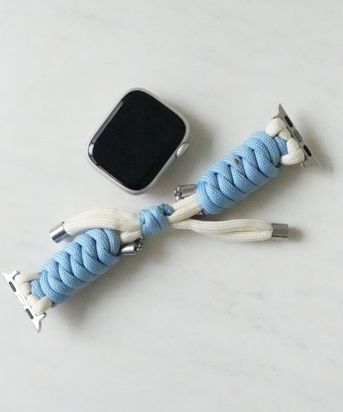 Port(ポート)の「【 Port / ポート 】 AppleWatch バイカラー コード バンド / アップルウォッチバンド #_(デジタル腕時計・レディース・ライトピンク/ブルー/ピンク/オレンジ・40mm/44mm)」の5枚目の写真