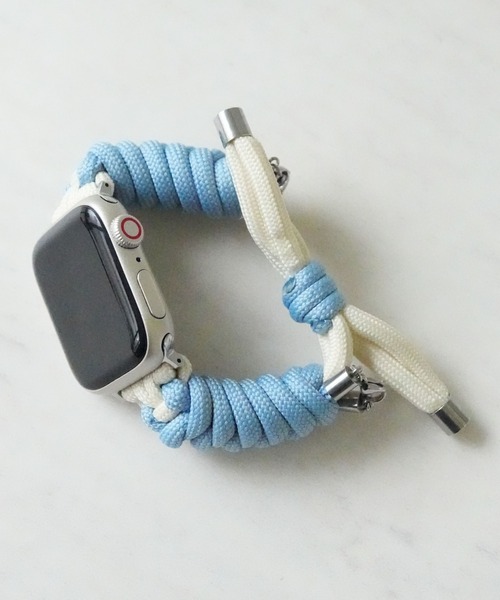 Port(ポート)の「【 Port / ポート 】 AppleWatch バイカラー コード バンド / アップルウォッチバンド #_(デジタル腕時計・レディース・ライトピンク/ブルー/ピンク/オレンジ・40mm/44mm)」の6枚目の写真