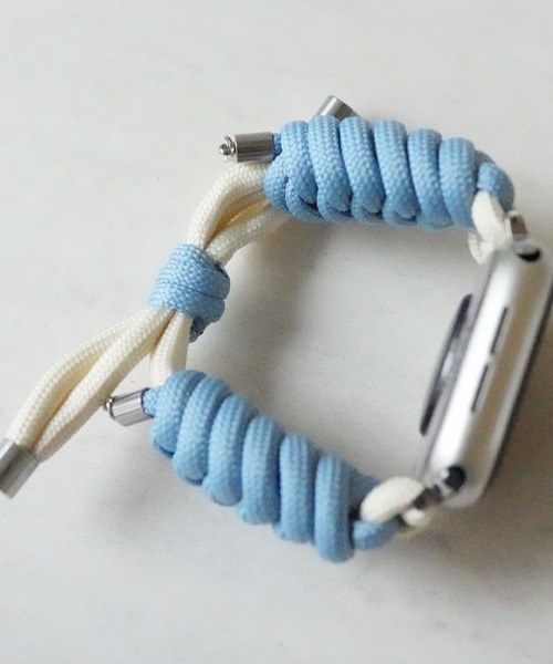 Port(ポート)の「【 Port / ポート 】 AppleWatch バイカラー コード バンド / アップルウォッチバンド #_(デジタル腕時計・レディース・ライトピンク/ブルー/ピンク/オレンジ・40mm/44mm)」の7枚目の写真