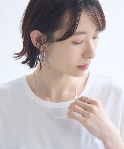 Paradise Picnic(パラダイスピクニック)の「Volaf2連ネックレス(ネックレス・レディース・シルバー・FREE)」の4枚目の写真