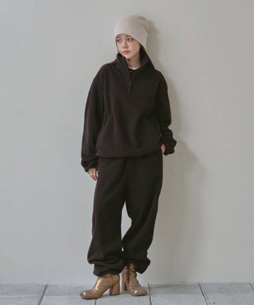 Halfzip Fleece Pullover（スウェット）｜TODAYFUL（トゥデイフル）の