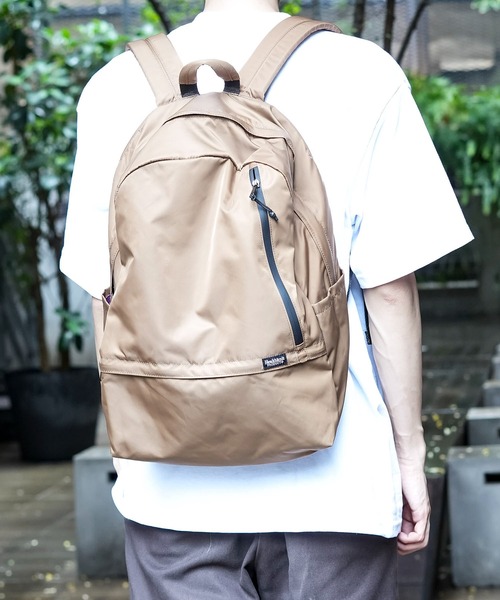 Healthknit(ヘルスニット)の「【Healthknit/ヘルスニット】撥水ナイロン11pocketsリュック HKB-1156B(バックパック/リュック・メンズ・グレー/ブラック/ブラウン/ネイビー/ベージュ・FREE)」の3枚目の写真