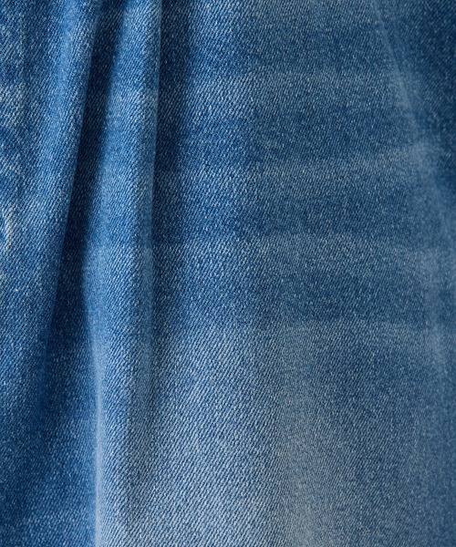 COLLAGE GALLARDAGALANTE(コラージュガリャルダガランテ)の「Q.anos/サスペンダーパンツ(サロペット/オーバーオール・レディース・カーキ/ブルー・FREE)」の21枚目の写真