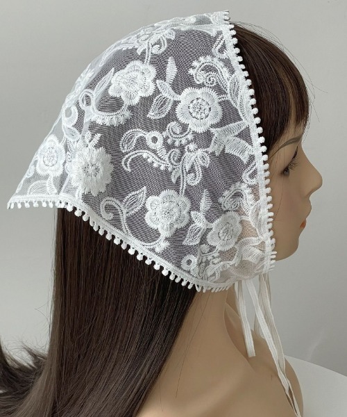 M7895 スグリ sugri バブーシュカ シルク 花 ヘアアクセサリー M7895 スグリ sugri バブーシュカ シルク 花 ヘアアクセサリー