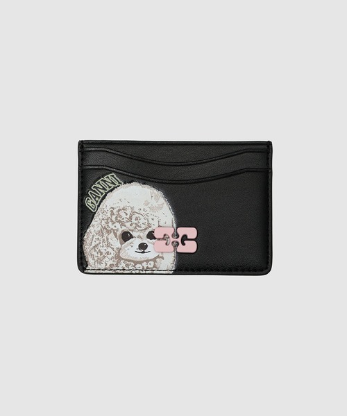 カードケース・名刺入れ GANNI Bou Card Holder with Animals Ganni Bou Card Holder Animals（カードケース）｜GANNI（ガニー