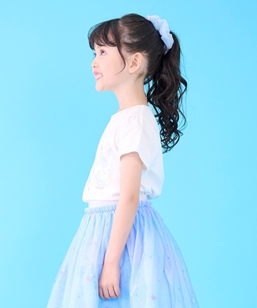 中古　メゾピアノ　トップス　半ズボン　130 シェル メゾピアノ ショートパンツ 140cm シェル柄 シェルポケット