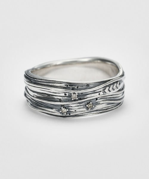 【新品】agete アガット　SILVER シルバーリング　ダイヤモンド　13号 射手座＞シルバーダイヤモンドリング（リング）｜agete（アガット）の