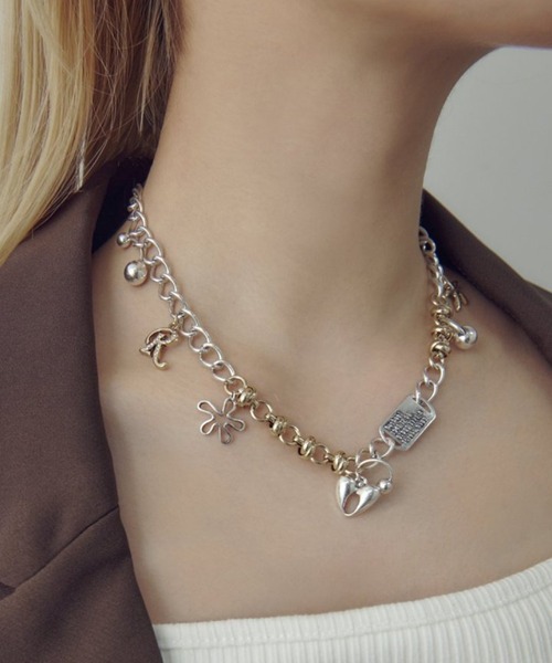 PREMIUM AURA-GUARD ネックレス AURA necklace 45cm【CORAL】 | 北欧アクセサリー「シェアニング」公式