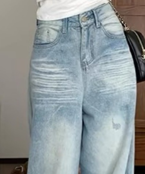 REBALANCE(リバランス)の「レトロデニムパンツ(デニムパンツ・レディース・A・X-LARGE/LARGE/MEDIUM)」の5枚目の写真
