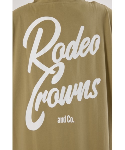 【確認画像】ロデオクラウンズ特大ロゴ　ワンピース　裏起毛rodeo crowns RODEO CROWNS WIDE BOWL ワンピース ロゴラグランスリーブ