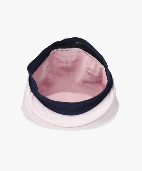 kaorinomori（カオリノモリ）の「kaorinomori シークハンチング リヴィ / カオリノモリ（ハンチング/ベレー帽・レディース・ブラック/ホワイト/ピンク・M/57.5cm）」の22枚目の写真