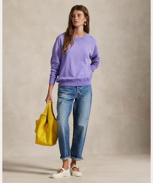 ライトウェイト フリース クルーネック（スウェット）｜POLO RALPH