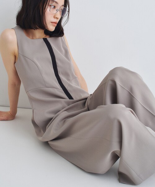 サロペット・オーバーオール・オールインワン L'Appartement*Feminity All In One CLANE サロペット オーバーオール CLANE/クラネ/WAIST OPEN