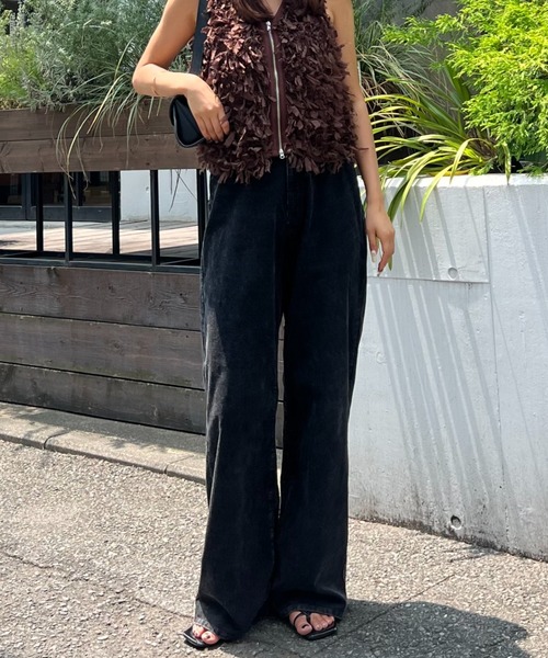 よこちるさん着BLACK COMME des GARCONS17FWワイドパンツ よこちるさん着BLACK COMME des GARCONS17FWワイドパンツ よこちるさん