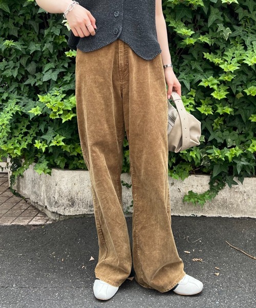 CIAOPANIC TYPY(チャオパニックティピー)の「【全骨格が美脚?!】ウエストベルトパンツ(デニムパンツ・レディース・ブラック/インディゴブルー/キャメル・MEDIUM/LARGE/X-LARGE/X-SMALL/SMALL)」の16枚目の写真