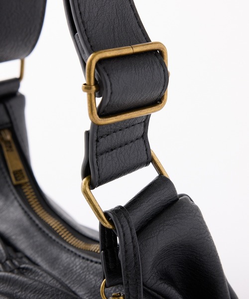 one after another NICE CLAUP(ワンアフターアナザーナイスクラップ)の「ハートミラーチャーム付きドロストバッグ(ショルダーバッグ・レディース・アイボリー/ブラウン/ピンク/ブラック・FREE)」の22枚目の写真