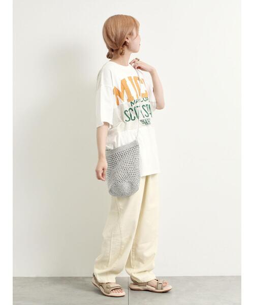 SM2（エスエムツー）の「デニム/ツイルバレルパンツ（その他パンツ・レディース・オフホワイト/グリーン/ブルー/サックスブルー/ベージュ・M/L）」の8枚目の写真