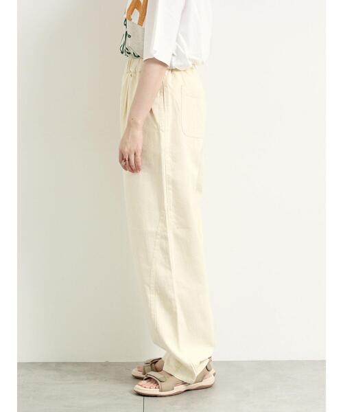 SM2（エスエムツー）の「デニム/ツイルバレルパンツ（その他パンツ・レディース・オフホワイト/グリーン/ブルー/サックスブルー/ベージュ・M/L）」の19枚目の写真