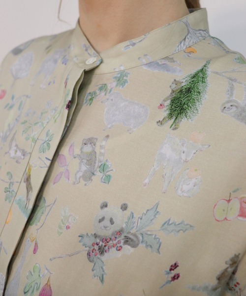 haupia（ハウピア）の「片想い【ワンピース】（ワンピース・レディース・ベージュ/ブルー・MEDIUM）」の13枚目の写真