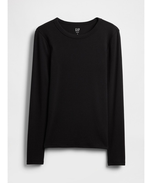 GAP（ギャップ）の「モダン クルーネックTシャツ（Tシャツ/カットソー・レディース・ブラック/ホワイト/ブラウン/ネイビー/ライトグレー・XS/S/M/L/XL/XXS）」の20枚目の写真
