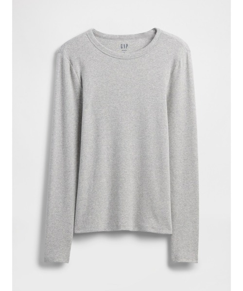 GAP（ギャップ）の「モダン クルーネックTシャツ（Tシャツ/カットソー・レディース・ブラック/ホワイト/ブラウン/ネイビー/ライトグレー・XS/S/M/L/XL/XXS）」の21枚目の写真
