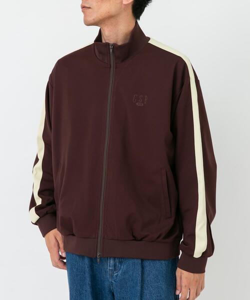 URBAN RESEARCH Sonny Label（アーバンリサーチサニーレーベル）の「GEM SPORTSWEAR　ジャージートラックジャケット（その他アウター・レディース・ネイビー/ブラウン・LARGE/MEDIUM）」の19枚目の写真