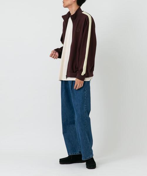 URBAN RESEARCH Sonny Label（アーバンリサーチサニーレーベル）の「GEM SPORTSWEAR　ジャージートラックジャケット（その他アウター・レディース・ネイビー/ブラウン・LARGE/MEDIUM）」の20枚目の写真