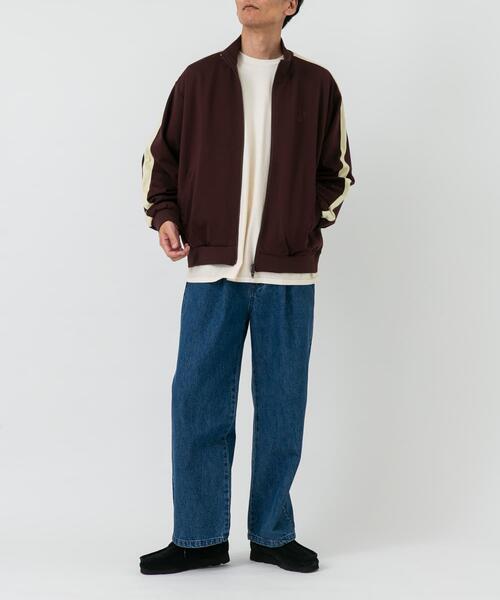 URBAN RESEARCH Sonny Label（アーバンリサーチサニーレーベル）の「GEM SPORTSWEAR　ジャージートラックジャケット（その他アウター・レディース・ネイビー/ブラウン・LARGE/MEDIUM）」の21枚目の写真