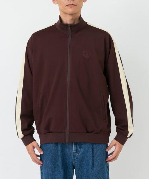 URBAN RESEARCH Sonny Label（アーバンリサーチサニーレーベル）の「GEM SPORTSWEAR　ジャージートラックジャケット（その他アウター・レディース・ネイビー/ブラウン・LARGE/MEDIUM）」の22枚目の写真