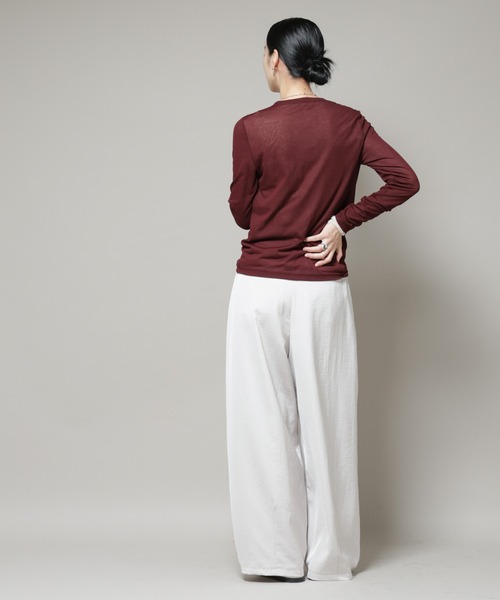 セール】シアーテレコ＆天竺ロンTeeセット（Tシャツ/カットソー