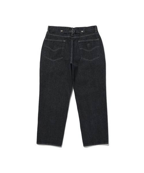 MAGIC NUMBER（マジック ナンバー）の「【MAGIC NUMBER】WASHED BLEACH TUCK DENIM PANT（デニムパンツ・メンズ・その他/ブラック・32/34/30）」の6枚目の写真