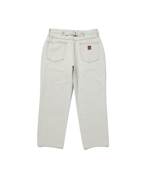 MAGIC NUMBER（マジック ナンバー）の「【MAGIC NUMBER】WASHED BLEACH TUCK DENIM PANT（デニムパンツ・メンズ・その他/ブラック・32/34/30）」の8枚目の写真