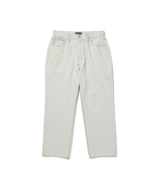 MAGIC NUMBER（マジック ナンバー）の「【MAGIC NUMBER】WASHED BLEACH TUCK DENIM PANT（デニムパンツ・メンズ・その他/ブラック・32/34/30）」の7枚目の写真