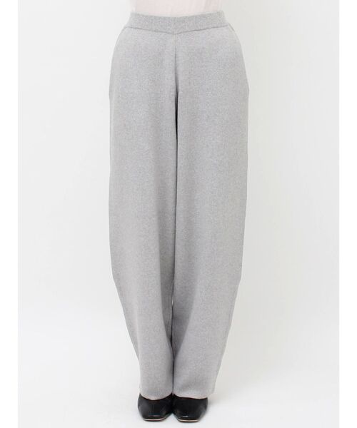 Ungrid(アングリッド)の「カシミヤ混ニットパンツ(その他パンツ・レディース・ブラック/ライトグレー・FREE)」の9枚目の写真